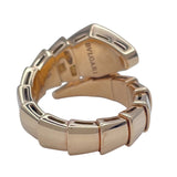 ブルガリ BVLGARI セルペンティヴァイパーリング ピンクゴールド 750 ダイヤモンド ジュエリー