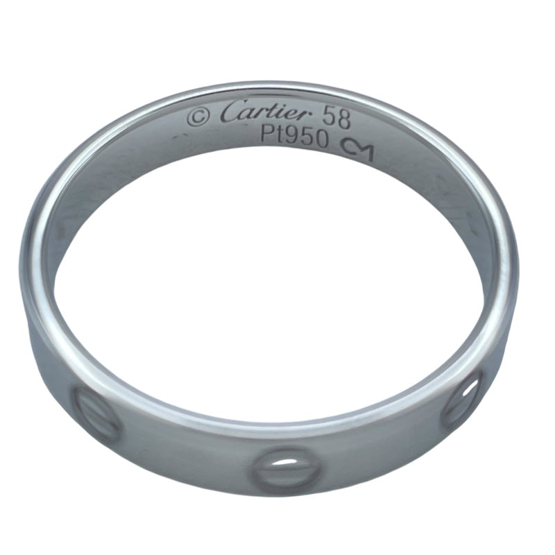 カルティエ Cartier ミニラブリング プラチナ Pt950 ジュエリー