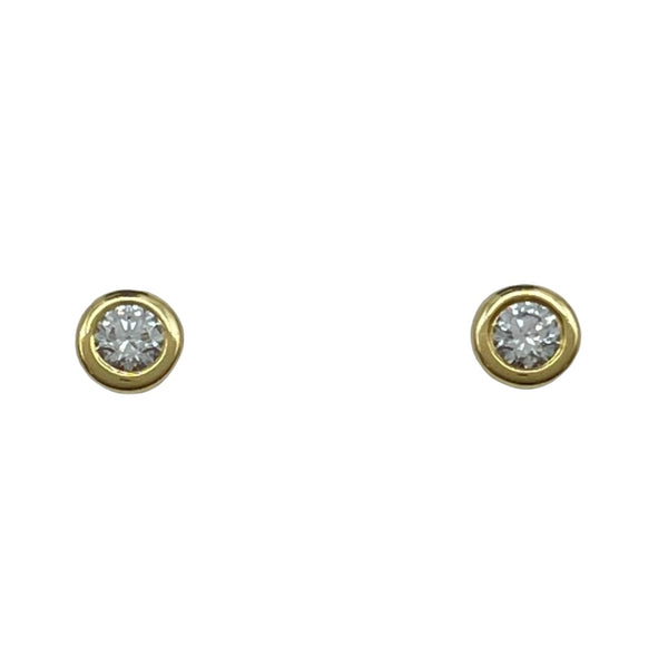 ティファニー TIFFANY＆CO バイザヤードピアス ゴールド K18YG ジュエリー