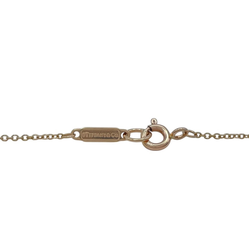 ティファニー TIFFANY＆CO オープンアトラスネックレスミニ ピンクゴールド Au750 ジュエリー