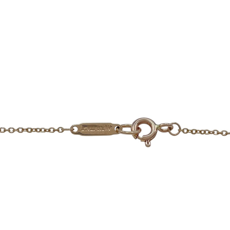 ティファニー TIFFANY＆CO オープンアトラスネックレスミニ ピンクゴールド Au750 ジュエリー
