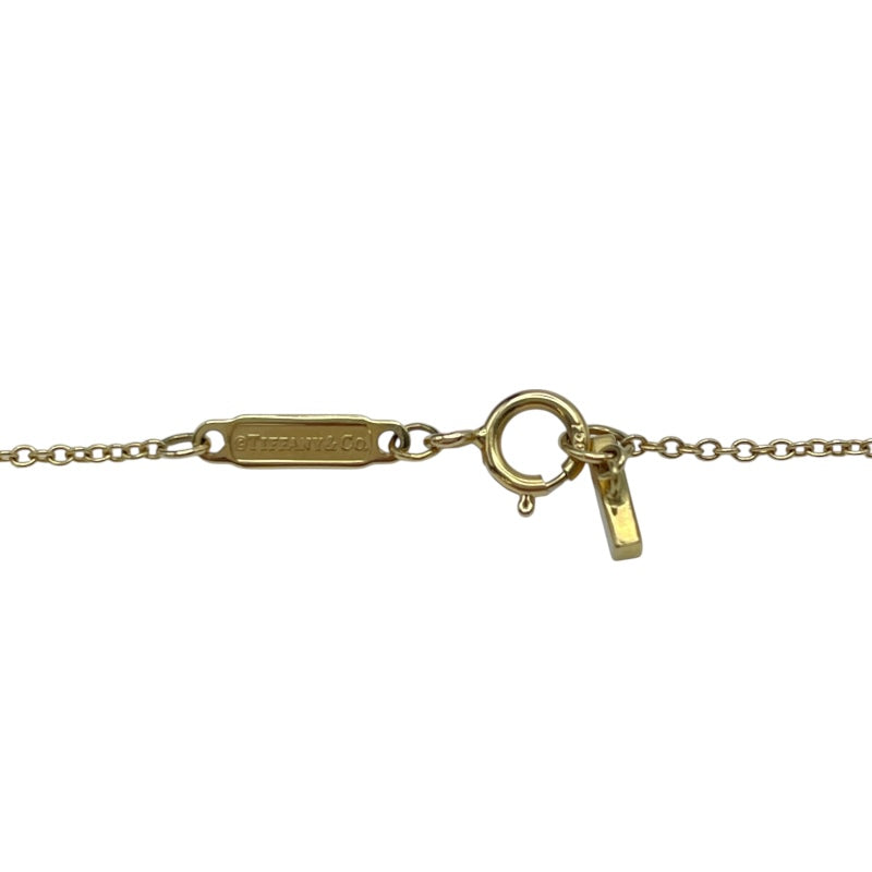 ティファニー TIFFANY＆CO Tスマイルダイヤネックレスミニ ゴールド Au750 ジュエリー