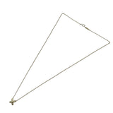 ティファニー TIFFANY＆CO クロスステッチネックレス ゴールド 750 ジュエリー