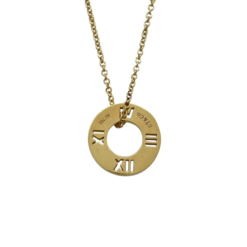 ティファニー TIFFANY＆CO ピアスドアトラスダイヤネックレス ゴールド Au750 ダイヤモンド ジュエリー