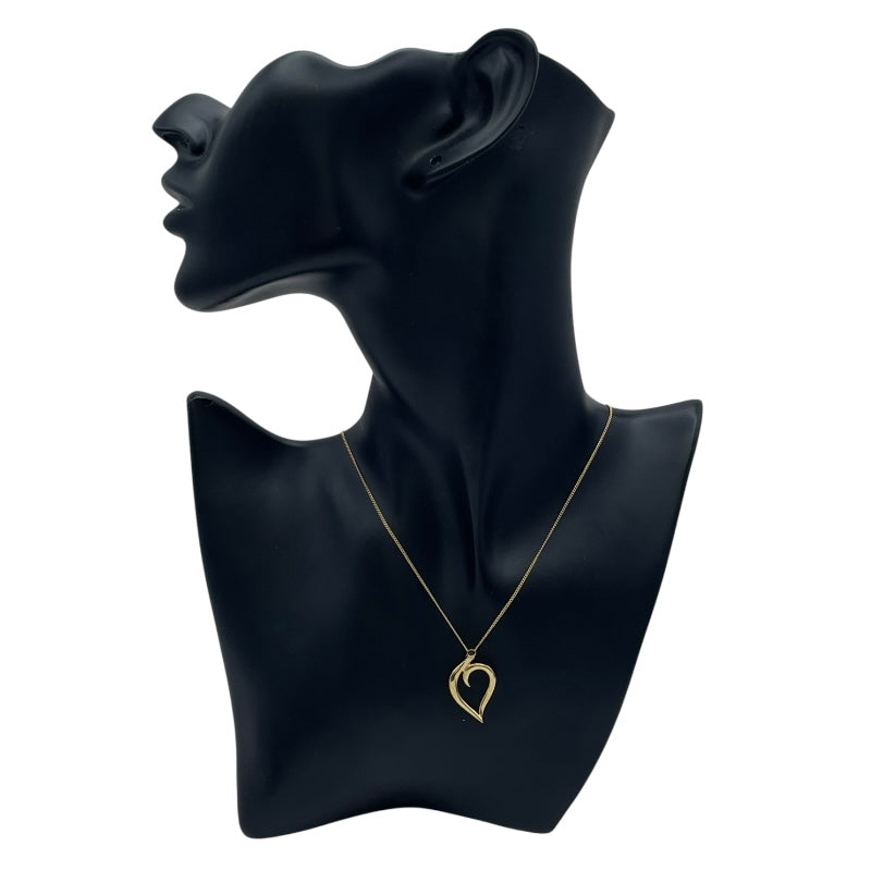 ティファニー TIFFANY＆CO リーフハートネックレス ゴールド 750 ジュエリー