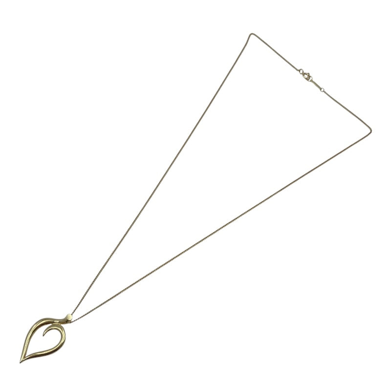 ティファニー TIFFANY＆CO リーフハートネックレス ゴールド 750 ジュエリー
