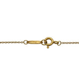 ティファニー TIFFANY＆CO ダブルドロップハートネックレス ゴールド 750 ジュエリー