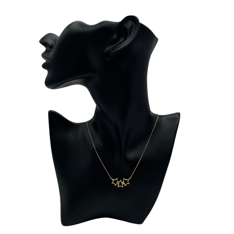 ティファニー TIFFANY＆CO スリースターネックレス ゴールド 750 ジュエリー