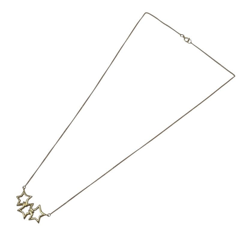ティファニー TIFFANY＆CO スリースターネックレス ゴールド 750 ジュエリー