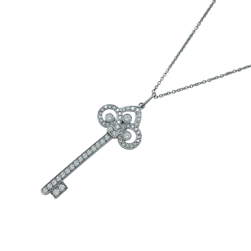 ティファニー TIFFANY＆CO フルールドリスキーネックレス プラチナ Pt950 ジュエリー