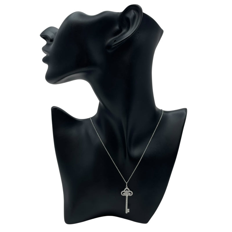 ティファニー TIFFANY＆CO フルールドリスキーネックレス プラチナ Pt950 ジュエリー