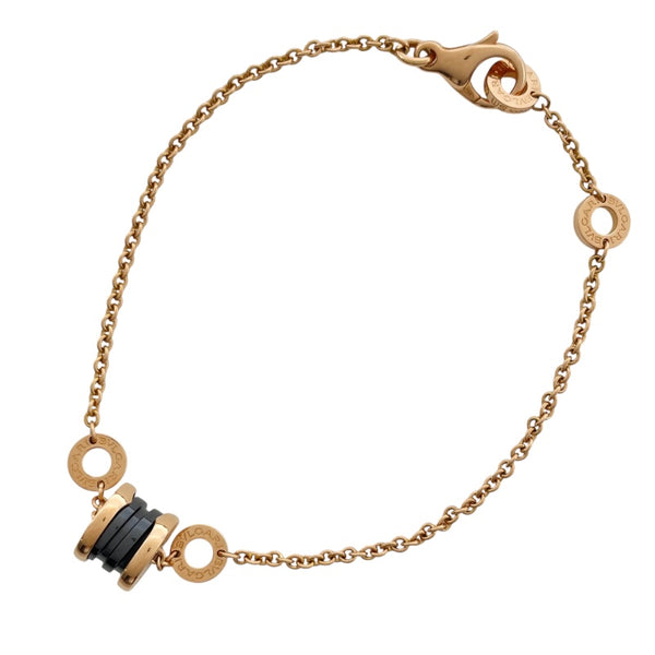 ブルガリ BVLGARI ビーゼロワンエレメントブレス ピンクゴールド K18PG ジュエリー