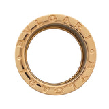 ブルガリ BVLGARI ビーゼロワンリング４バンド(M) ピンクゴールド Au750 ラピスラズリ ジュエリー