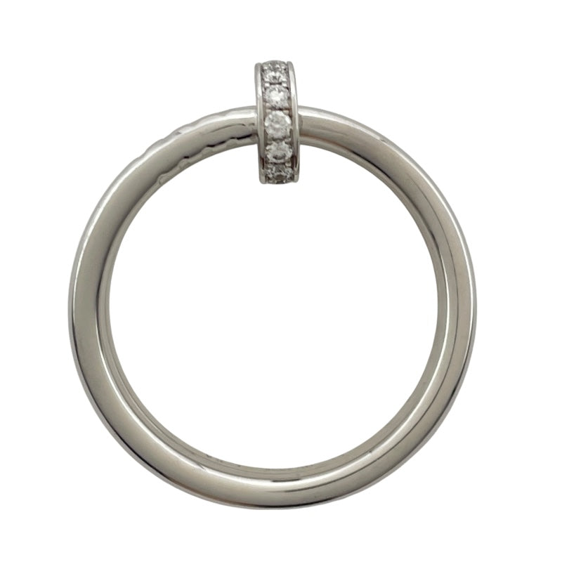 カルティエ Cartier ジュストアンクルダイヤリングSM ホワイトゴールド Au750 ダイヤモンド ジュエリー