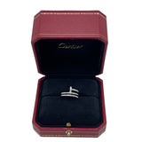 カルティエ Cartier ジュストアンクルダイヤリングSM ホワイトゴールド Au750 ダイヤモンド ジュエリー