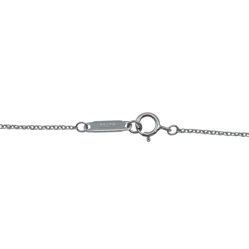 ティファニー TIFFANY＆CO Tスマイルダイアネックレススモール ホワイトゴールド Au750 ダイヤモンド ジュエリー
