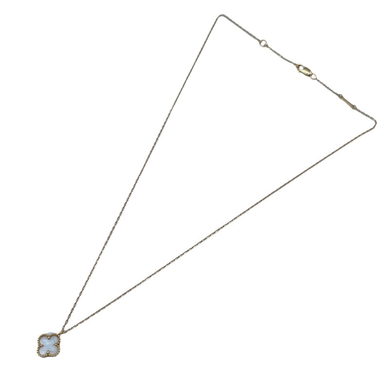 ヴァンクリーフ＆アーペル Van Cleef & Arpels スィートアルハンブラネックレス ゴールド Au750 マザー オブ パール ジュエリー