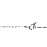 ティファニー TIFFANY＆CO Tスマイルダイヤネックレスミニ ホワイトゴールド Au750 ダイヤモンド ジュエリー