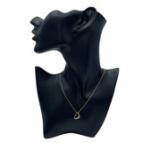 ティファニー TIFFANY＆CO オープンハートネックレス ゴールド 18K ジュエリー