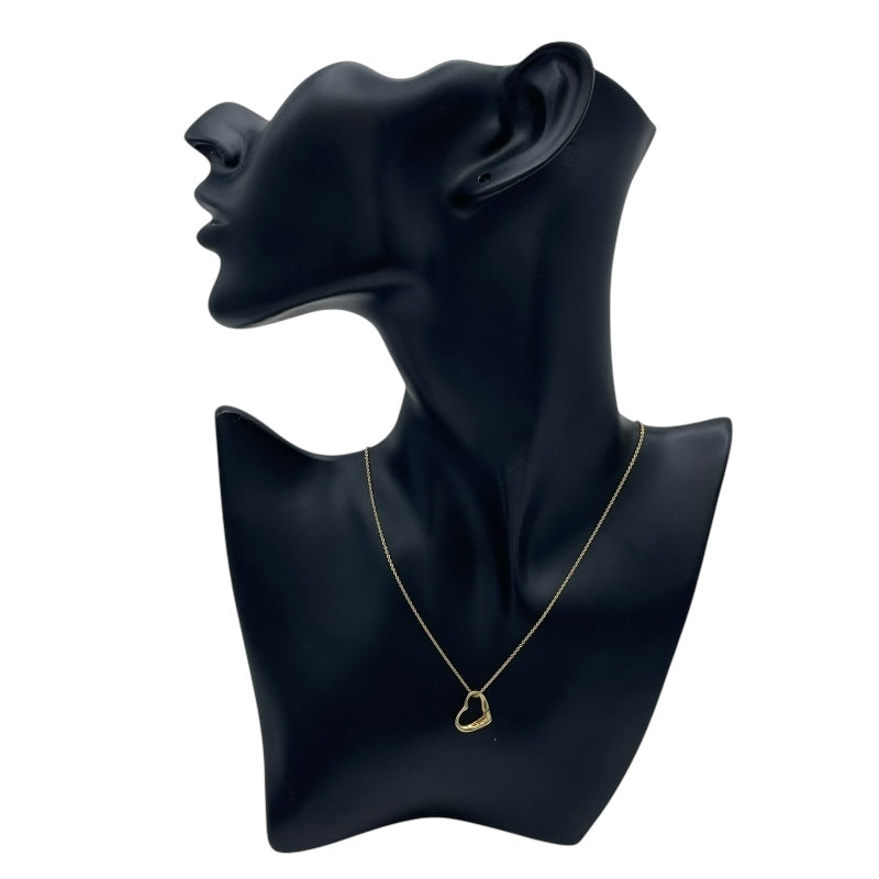 ティファニー TIFFANY＆CO オープンハートネックレス ゴールド 18K ジュエリー
