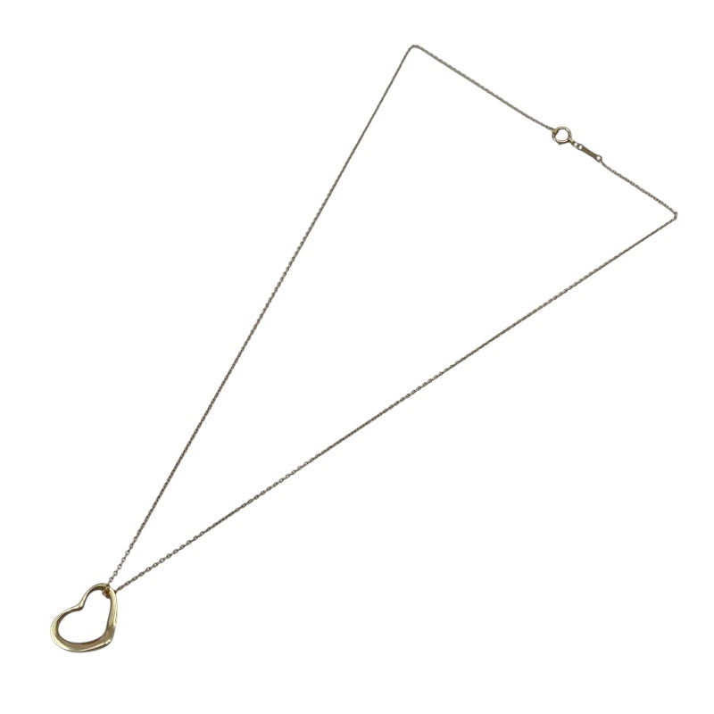 ティファニー TIFFANY＆CO オープンハートネックレス ゴールド 18K ジュエリー