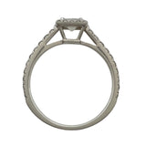 ティファニー TIFFANY＆CO ノヴォプリンセスカットエンゲージダイヤリング プラチナ Pt950 ジュエリー