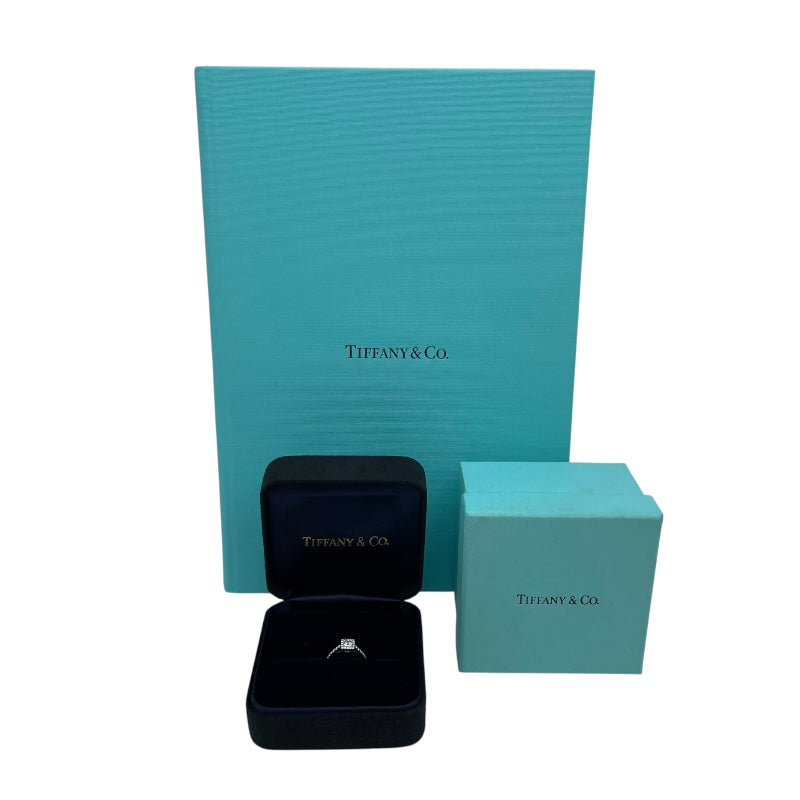 ティファニー TIFFANY＆CO ノヴォプリンセスカットエンゲージダイヤリング プラチナ Pt950 ジュエリー