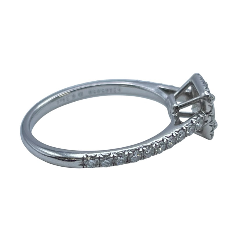 ティファニー TIFFANY＆CO ノヴォプリンセスカットエンゲージダイヤリング プラチナ Pt950 ジュエリー