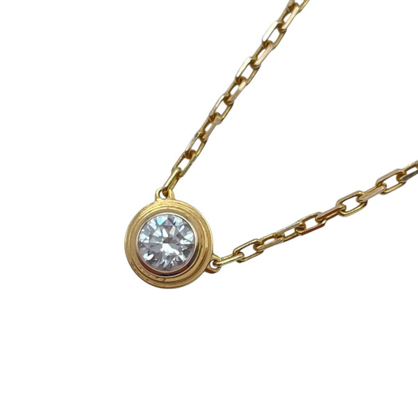 カルティエ Cartier ダムールネックレスラージ ピンクゴールド 750 ダイヤモンド ジュエリー