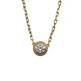 カルティエ Cartier ダムールネックレスラージ ピンクゴールド 750 ダイヤモンド ジュエリー