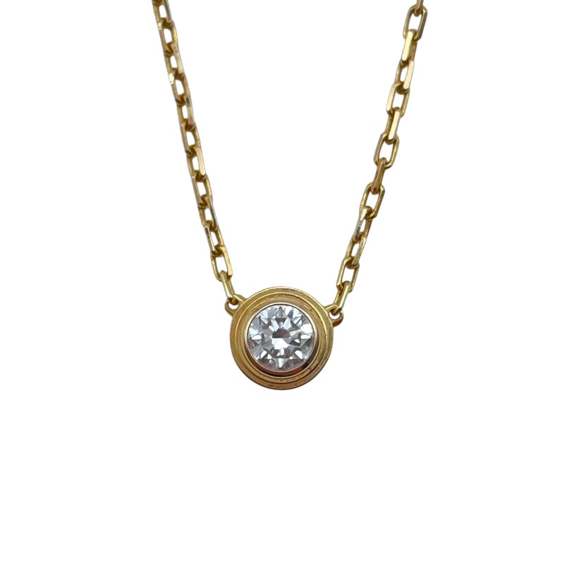 カルティエ Cartier ダムールネックレスラージ ピンクゴールド 750 ダイヤモンド ジュエリー
