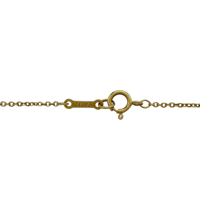 ティファニー TIFFANY＆CO ビーンズネックレス ゴールド 750 ジュエリー