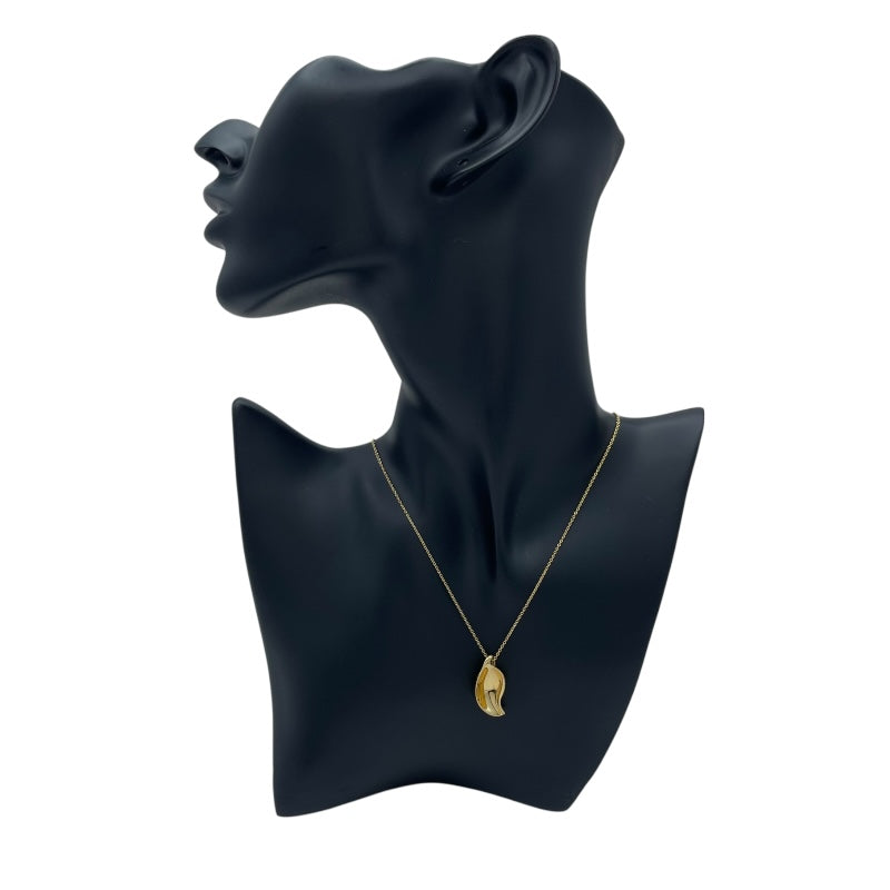 ティファニー TIFFANY＆CO リーフネックレス ゴールド 18K ジュエリー