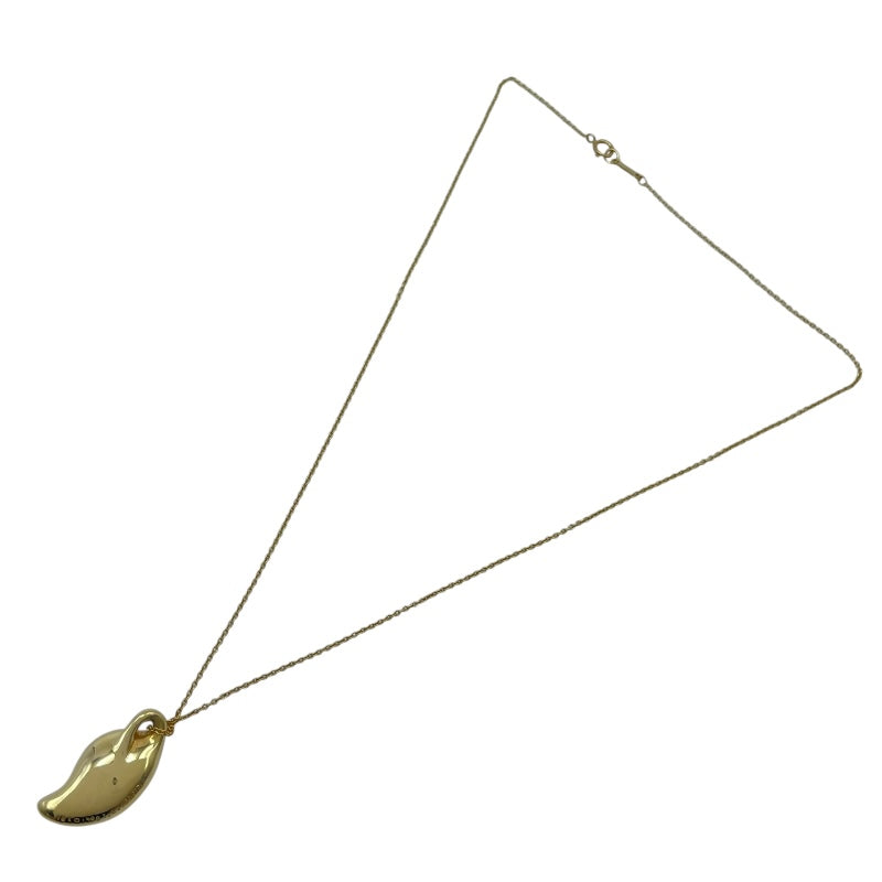 ティファニー TIFFANY＆CO リーフネックレス ゴールド 18K ジュエリー