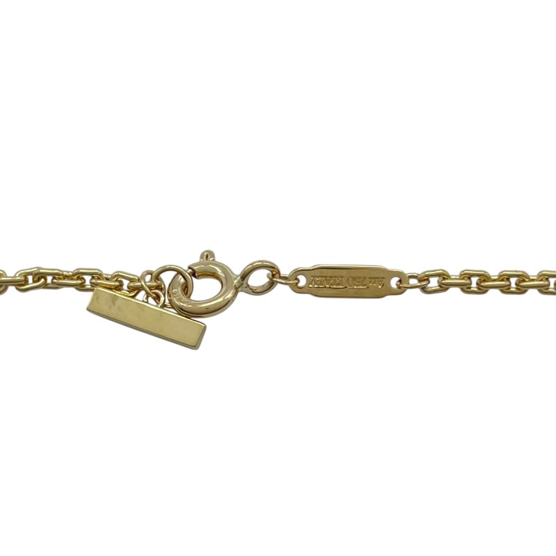 ティファニー TIFFANY＆CO Tワンサークルネックレスラージ ゴールド Au750 ジュエリー