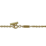 ティファニー TIFFANY＆CO Tワンサークルネックレスラージ ゴールド Au750 ジュエリー