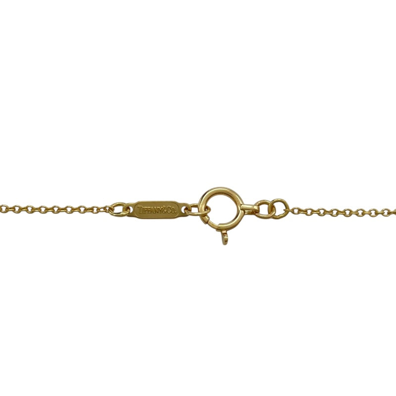 ティファニー TIFFANY＆CO ハートネックレス ゴールド/プラチナ 750/Pt950 ダイヤモンド ジュエリー