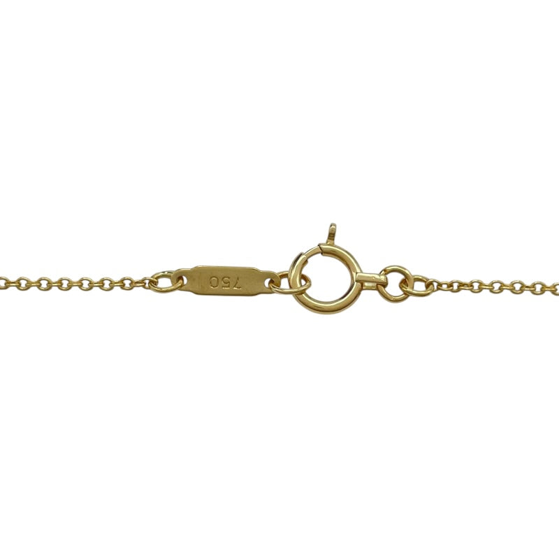ティファニー TIFFANY＆CO ハートネックレス ゴールド/プラチナ 750/Pt950 ダイヤモンド ジュエリー