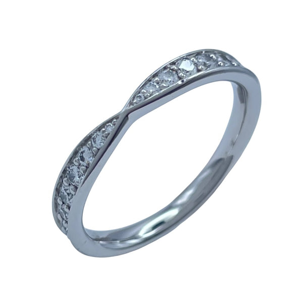 ティファニー TIFFANY＆CO ハーモニーウェディングリング プラチナ Pt950 ジュエリー