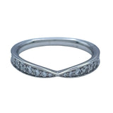 ティファニー TIFFANY＆CO ハーモニーウェディングリング プラチナ Pt950 ジュエリー