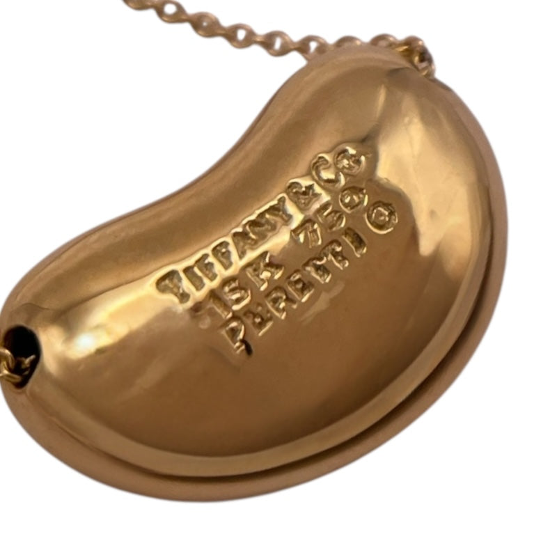 ティファニー TIFFANY＆CO ビーンズネックレス K18YG ジュエリー