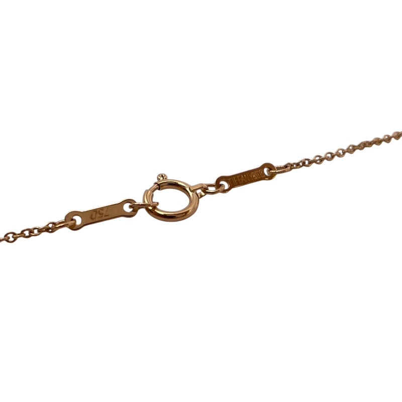 ティファニー TIFFANY＆CO オープンハートネックレス K18YG ジュエリー