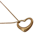 ティファニー TIFFANY＆CO オープンハートネックレス K18YG ジュエリー