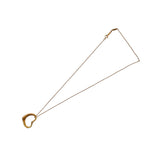 ティファニー TIFFANY＆CO オープンハートネックレス K18YG ジュエリー