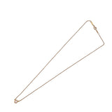 ティファニー TIFFANY＆CO バイザヤード ネックレス 0.26ct K18YG ジュエリー