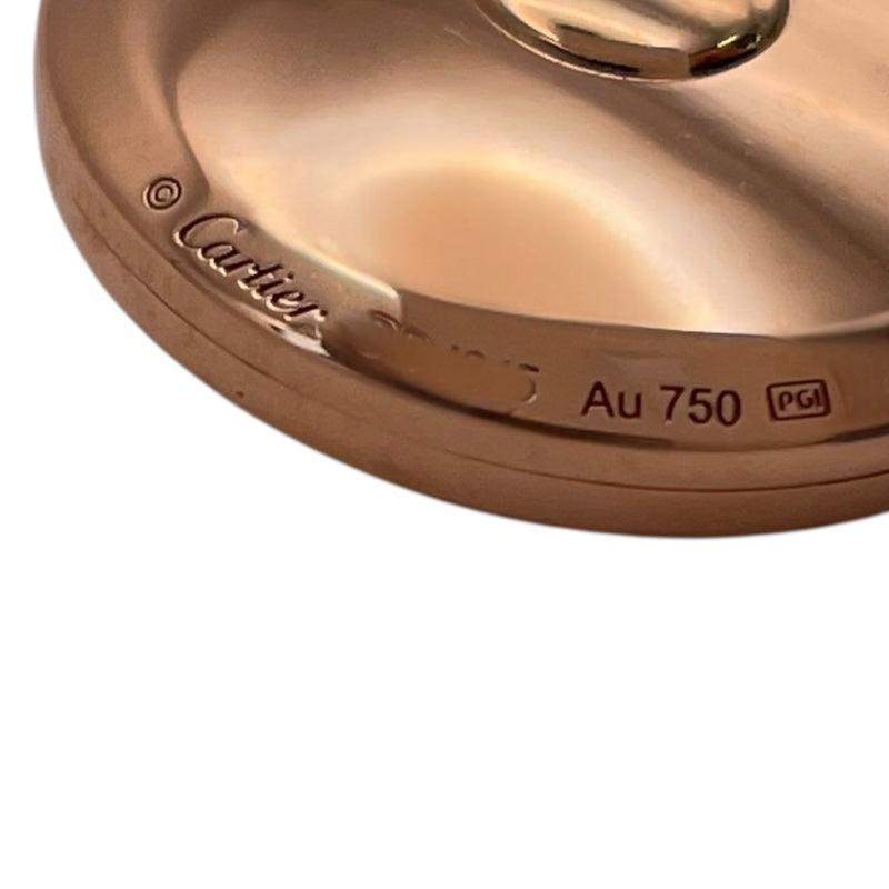 カルティエ Cartier アミュレット ドゥ カルティエ ネックレス K18PG ダイヤモンド オニキス ジュエリー
