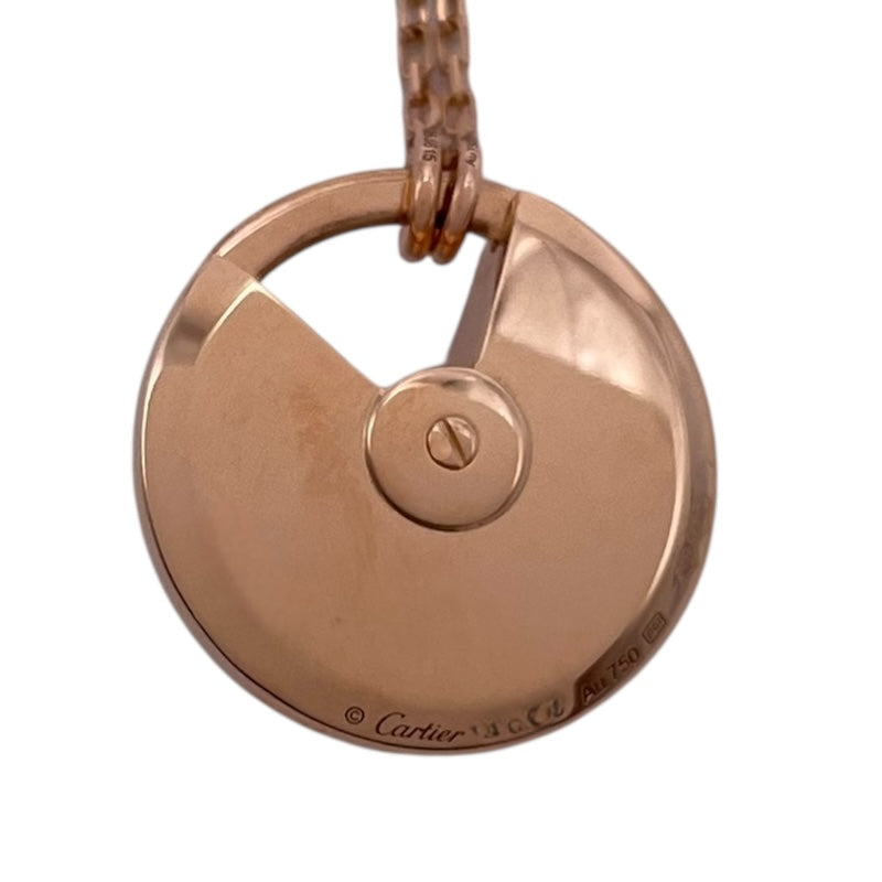 カルティエ Cartier アミュレット ドゥ カルティエ ネックレス K18PG