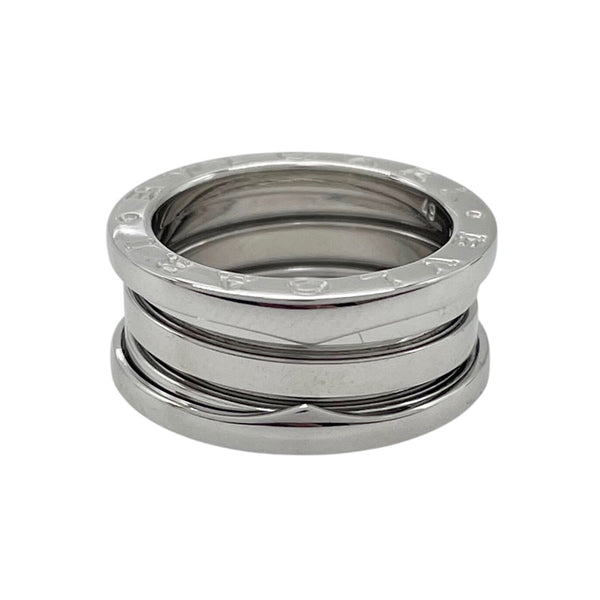ブルガリ BVLGARI ビーゼロワンリング 3バンド(S) #50(9.5号) K18WG ジュエリー