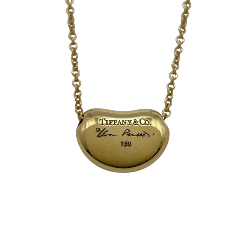 ティファニー TIFFANY＆CO ビーンズネックレス ゴールド 750 ジュエリー