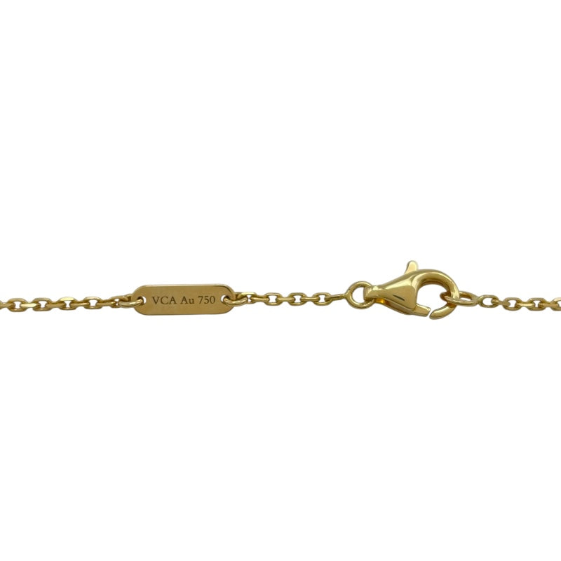 ヴァンクリーフ＆アーペル Van Cleef & Arpels ヴィンテージアルハンブラネックレス　オニキス ゴールド Au750 オニキス ジュエリー